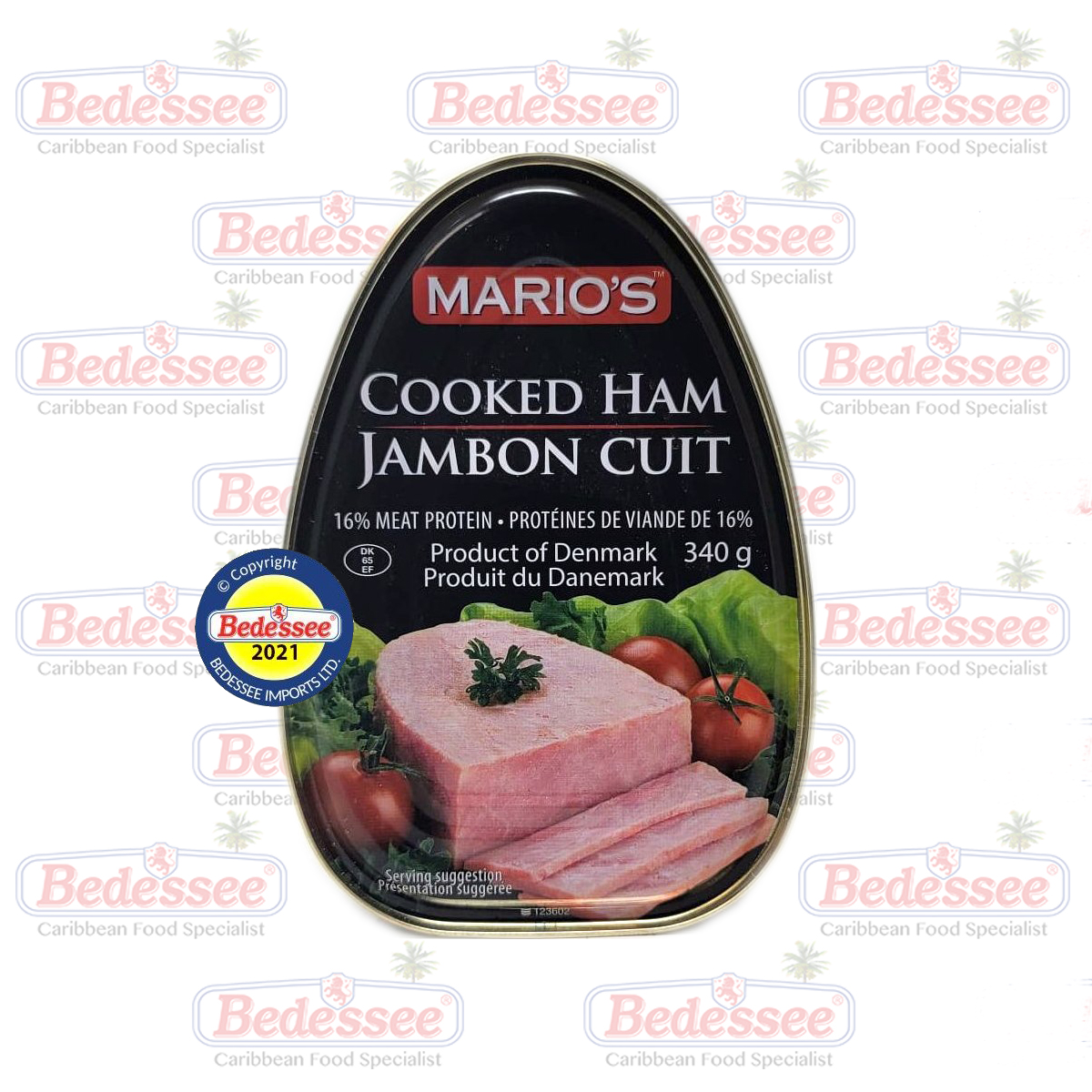 HAM COOKED OVAL
