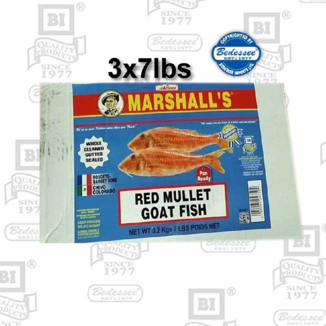 RED MULLET GOAT FISH WGGS